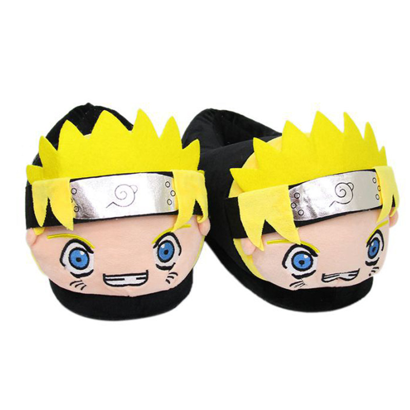 Interior Design Logo - Pantuflas de Felpa Cerradas de Naruto