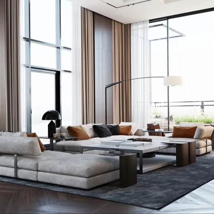 Interior Design Luxury House - Sanhai-servicio de diseño de interiores de