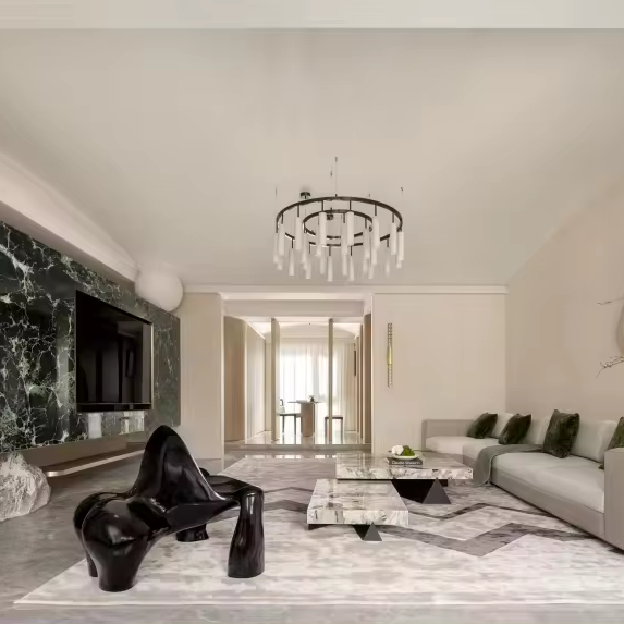 Interior Design And Construction - Sanhai Diseño de interiores Estilo minimalista