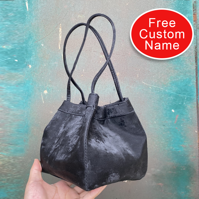 Interior Design Name - Mini bolsos tipo cubo con nombre