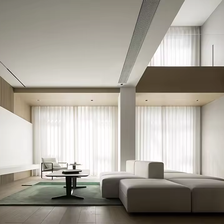 Interior Design And Construction - Sanhai Diseño de interiores Estilo minimalista