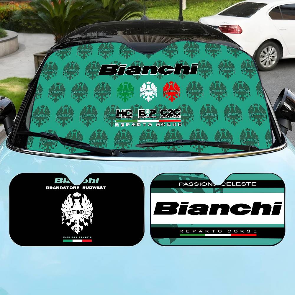 Interior Design Logo - B-BianchiS Parasol para coche con logotipo