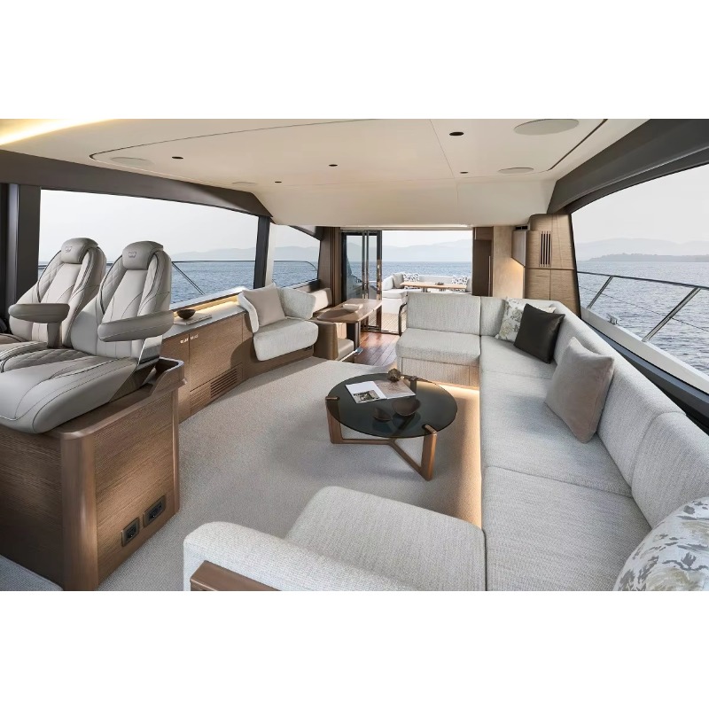 Yate a Motor de Lujo Personali - Interior Design Deck reseña y precio