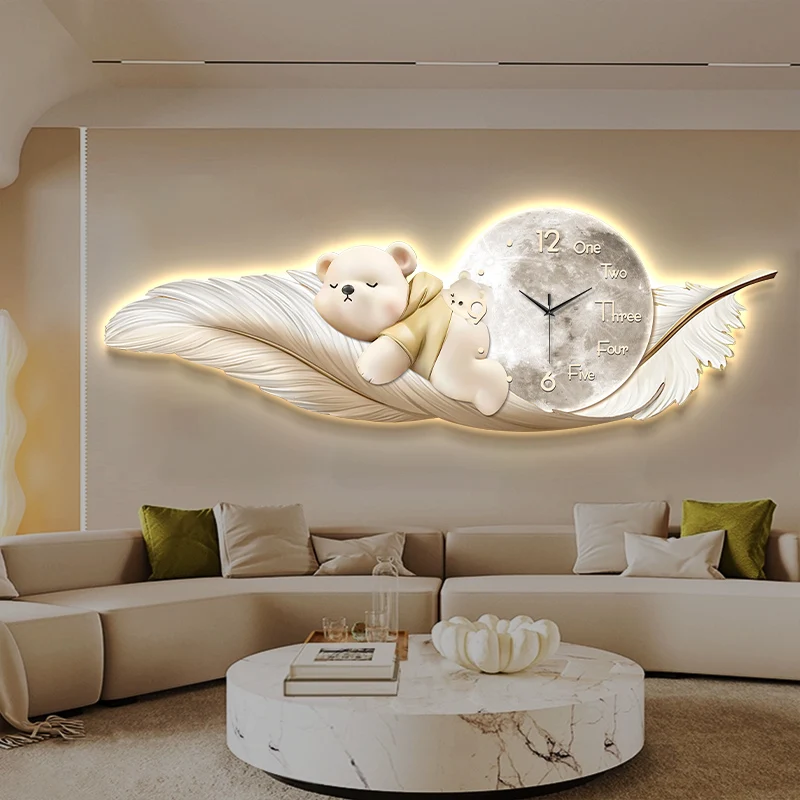 Reloj de pared grande de lujo, - Interior Design Luxury House reseña y precio
