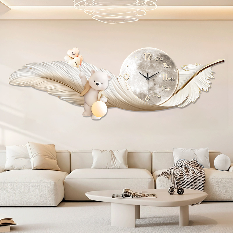 Reloj de pared grande de lujo, - Interior Design Luxury House reseña y precio