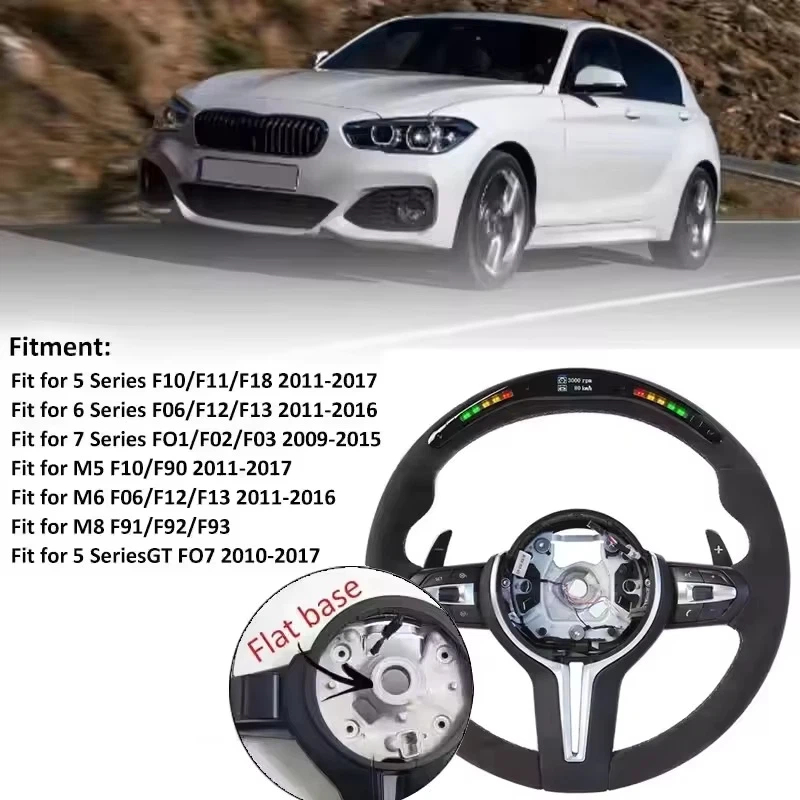 Volante de cuero para BMW F10  - Interior Design Application reseña y precio