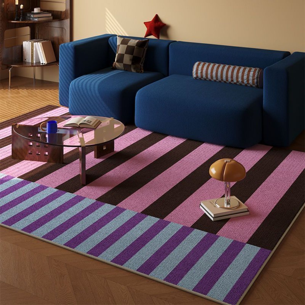 Alfombra con patrón de rayas m - Interior Design Retail reseña y precio
