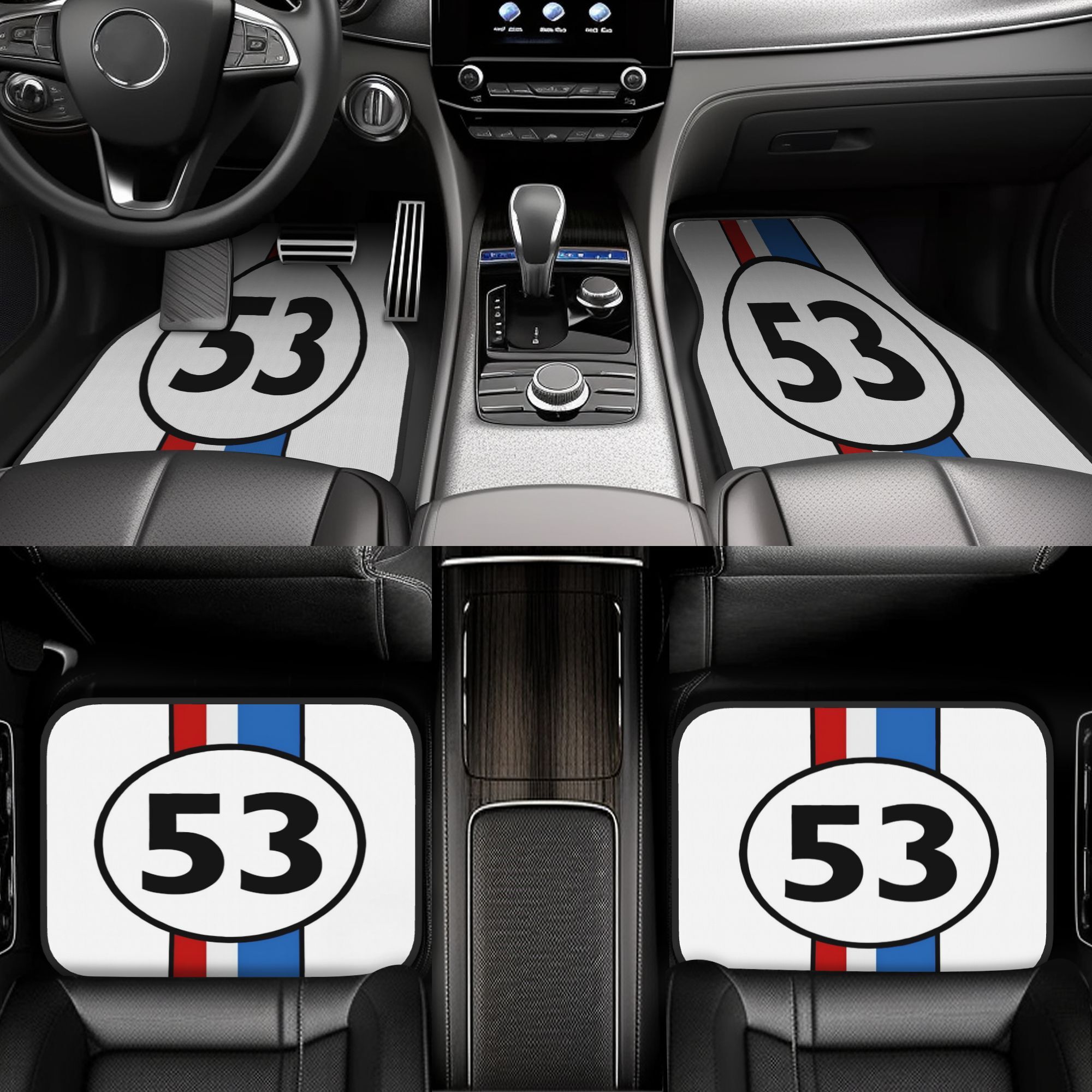 4 Uds 53 HERBIE CAR DESIGN alf - Interior Design Career reseña y precio