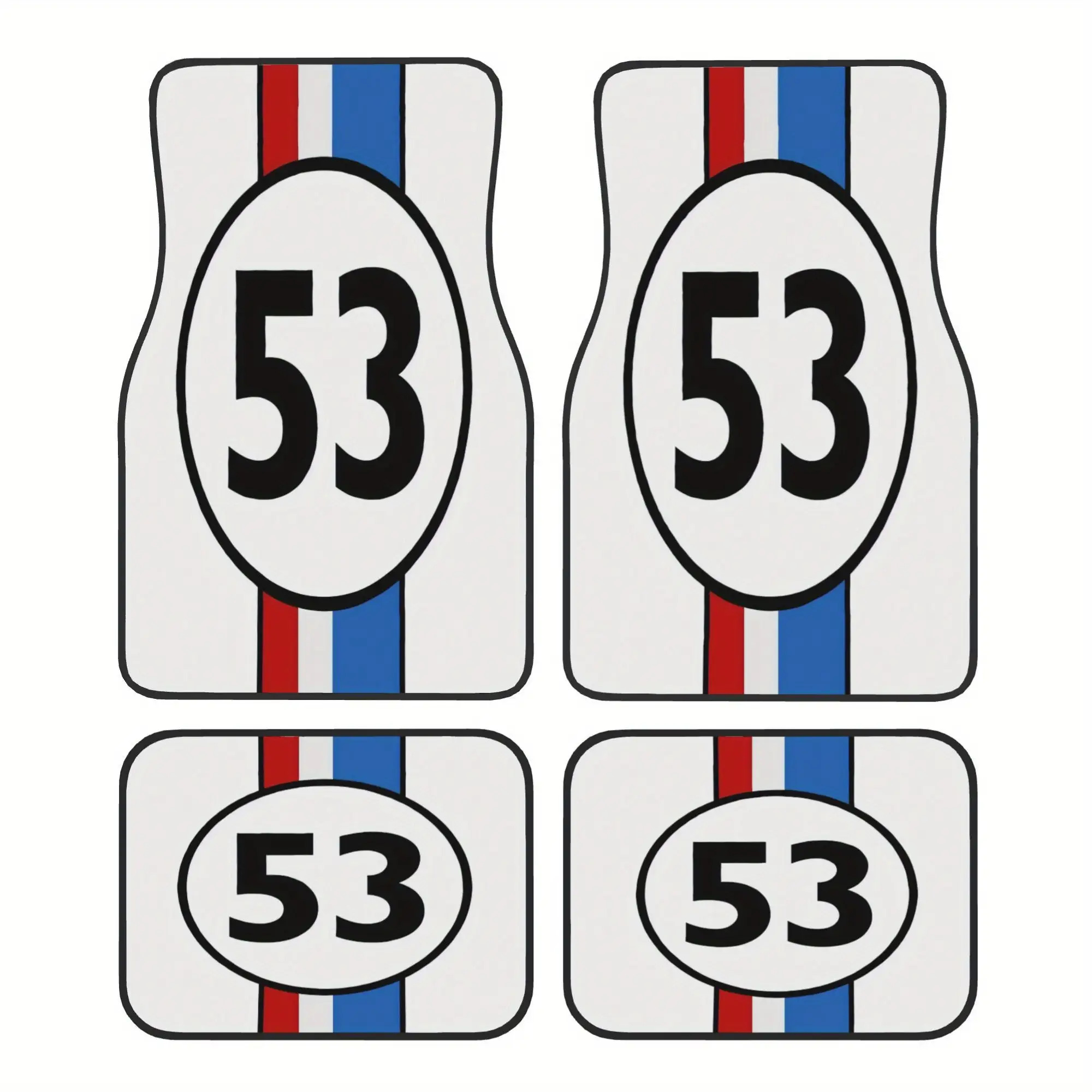 4 Uds 53 HERBIE CAR DESIGN alf - Interior Design Career reseña y precio