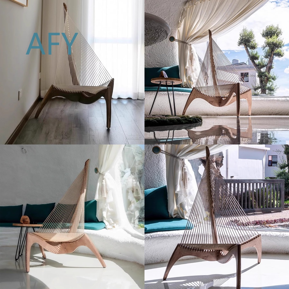 Silla de Madera Maciza Nórdica - Interior Design Deck reseña y precio
