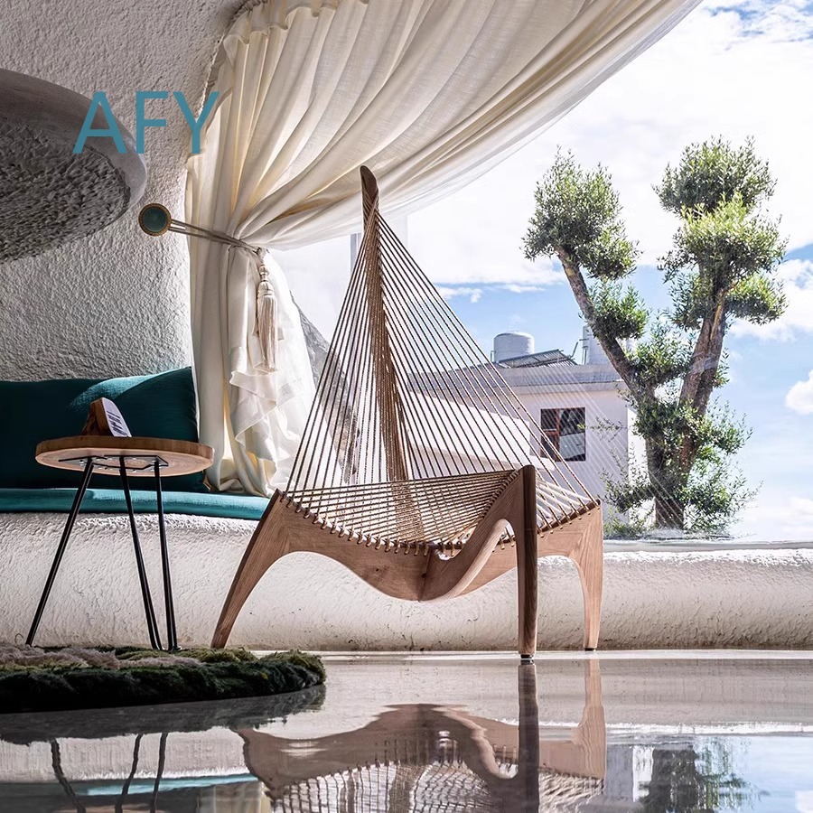 Silla de Madera Maciza Nórdica - Interior Design Deck reseña y precio