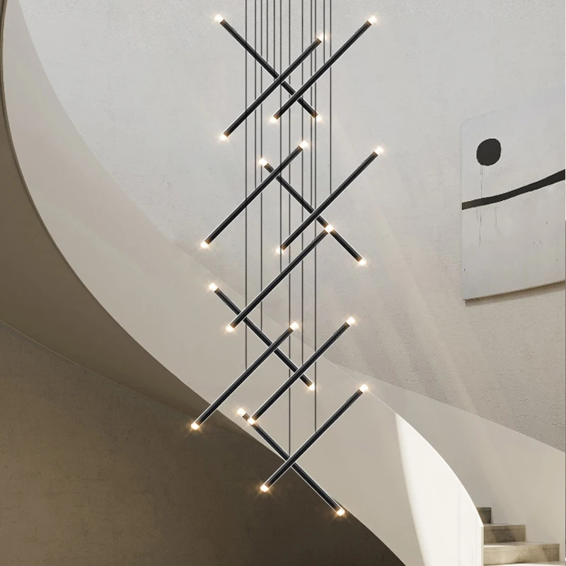 Candelabro moderno LED para es - Interior Design Deck reseña y precio