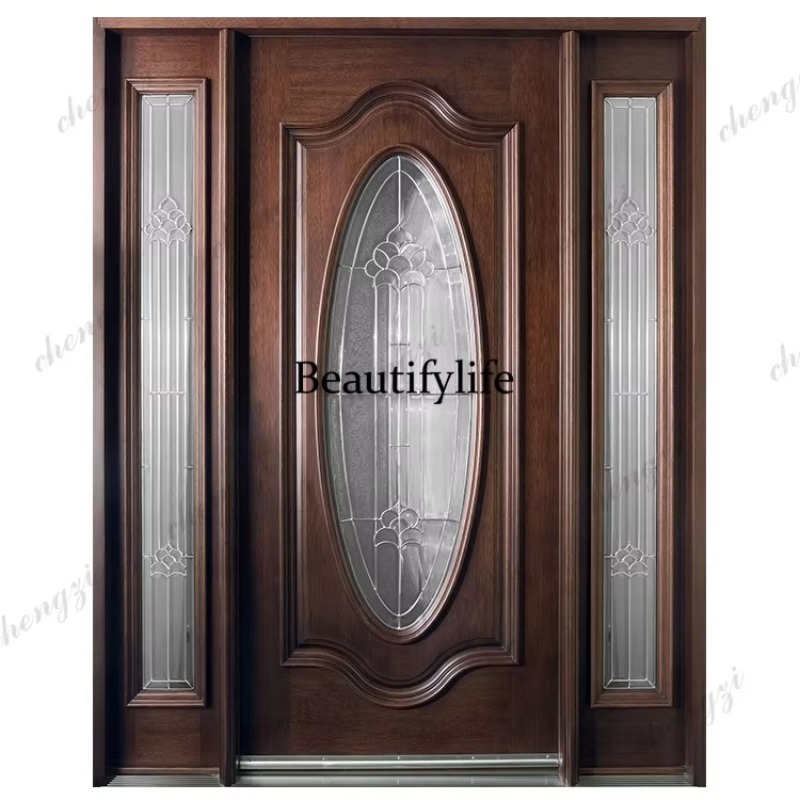 Puerta Exterior de Madera con  - Interior Design Luxury House reseña y precio