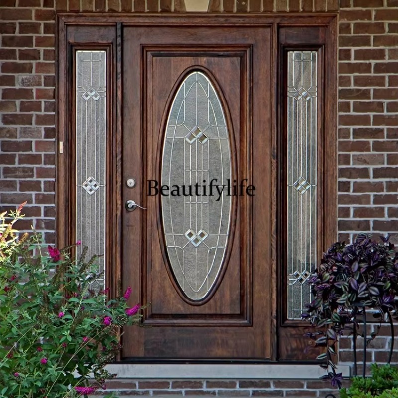 Puerta Exterior de Madera con  - Interior Design Luxury House reseña y precio